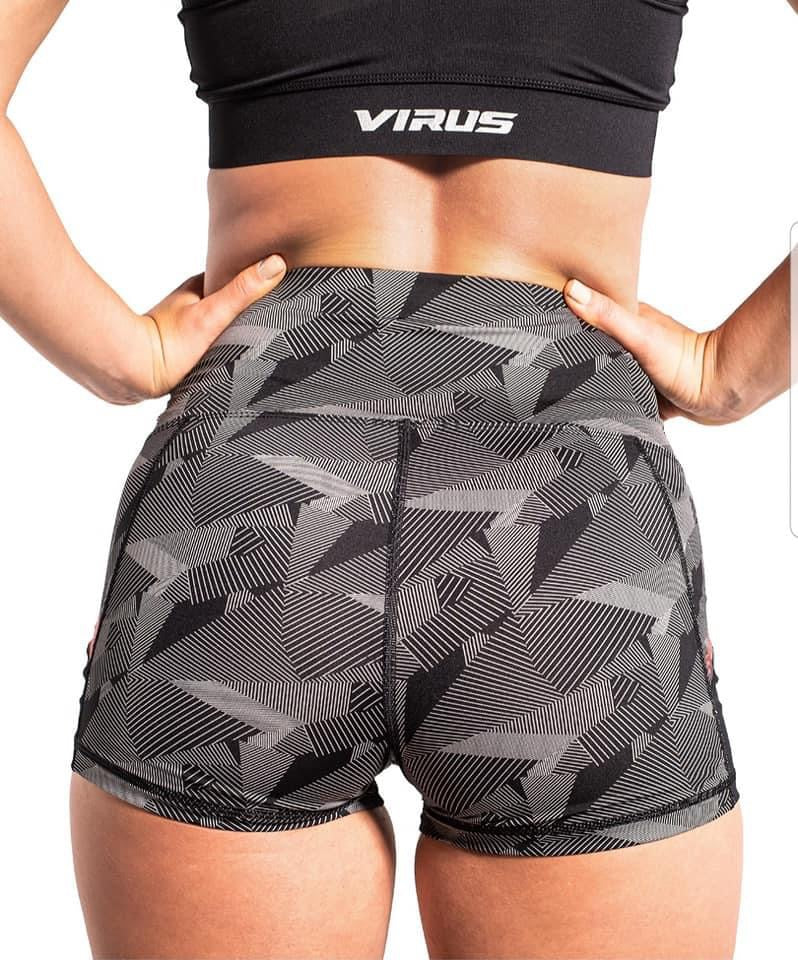 High Rise Box Short